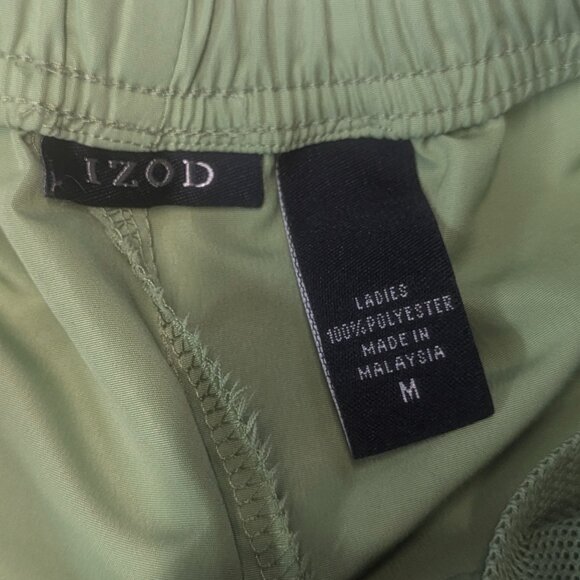 Izod Size Medium Sage Green Track Pants *Tiny Stain and Free Top XL - Picture 11 of 16